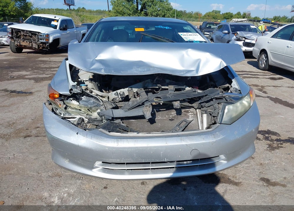 2012 HONDA CIVIC LX VIN: 2HGFB2F56CH591648