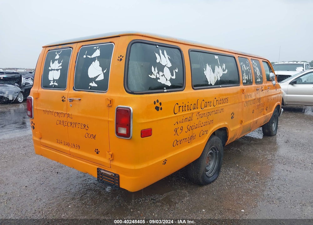 1988 DODGE RAM WAGON B350 BUS VIN: 2B5WB31W7JK110898