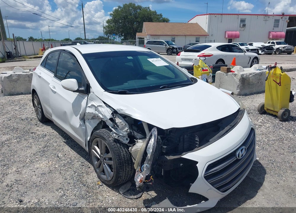 2016 HYUNDAI ELANTRA GT VIN: KMHD35LH1GU307392