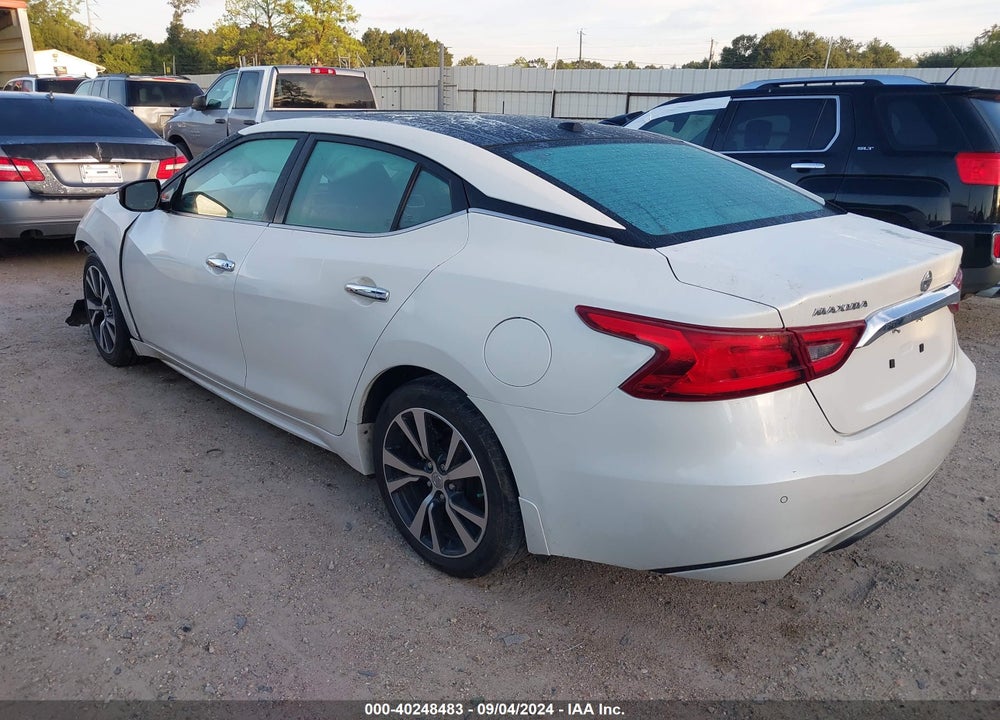 2017 NISSAN MAXIMA 3.5 SL VIN: 1N4AA6AP1HC395144