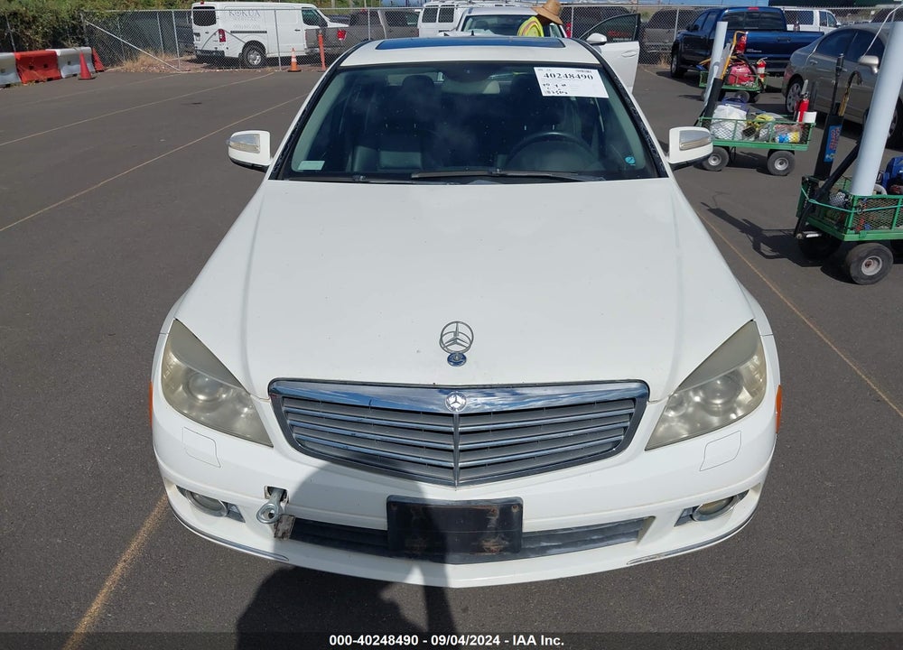 2008 MERCEDES-BENZ C 300 LUXURY/SPORT VIN: WDDGF54X18F074933