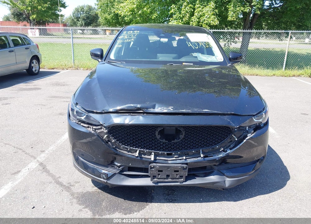 2021 MAZDA CX-5 SPORT VIN: JM3KFBBM7M0348121