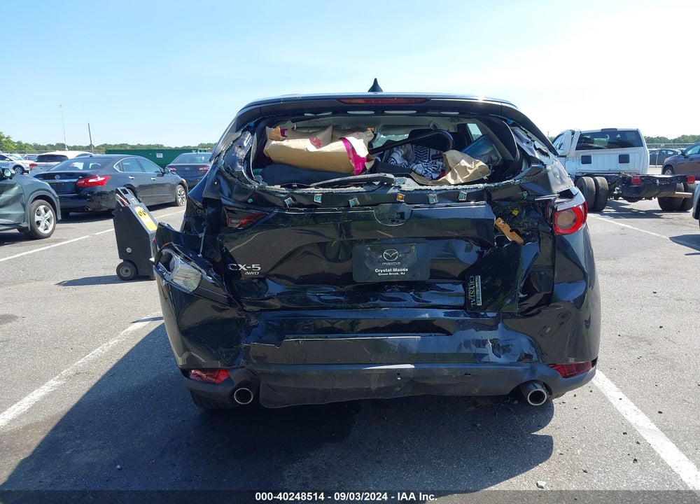 2021 MAZDA CX-5 SPORT VIN: JM3KFBBM7M0348121