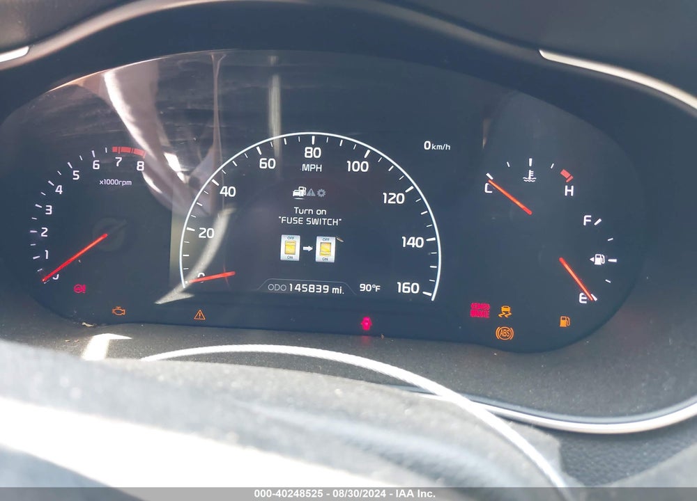 2015 KIA CADENZA PREMIUM VIN: KNALN4D71F5177260