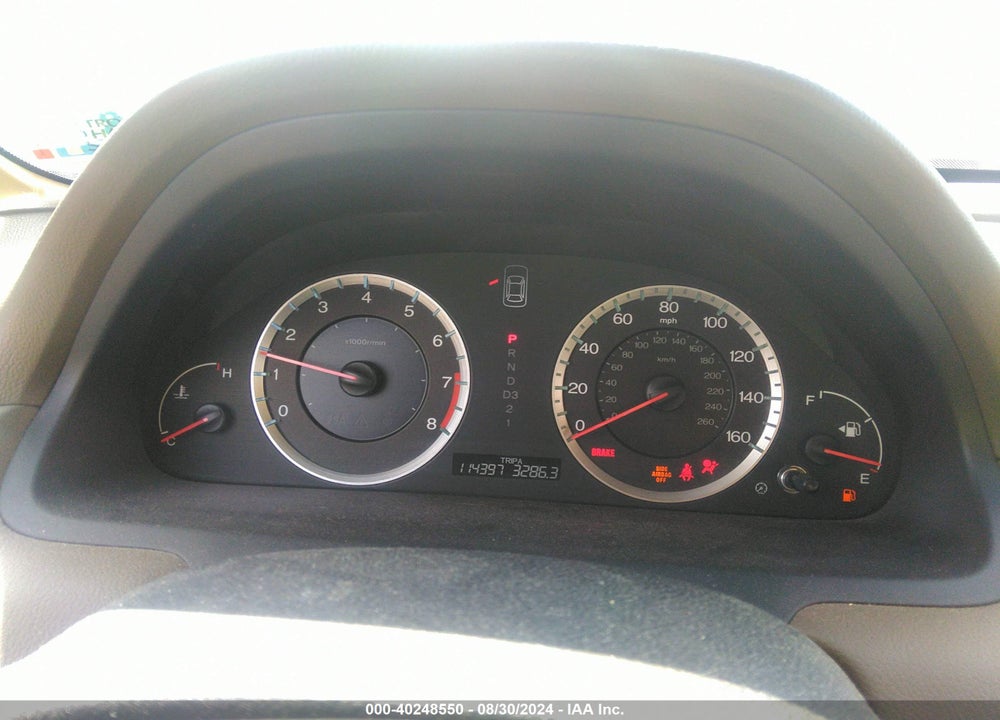 2009 HONDA ACCORD VIN: 1HGCP26349A172868