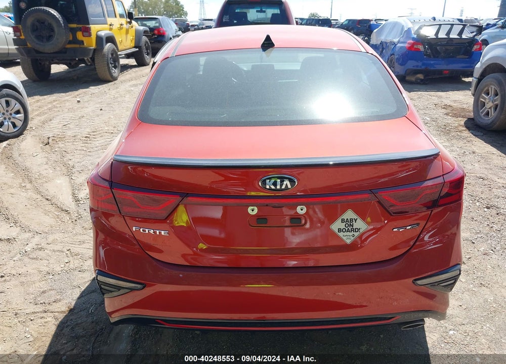 2021 KIA FORTE GT LINE VIN: 3KPF34AD6ME316106
