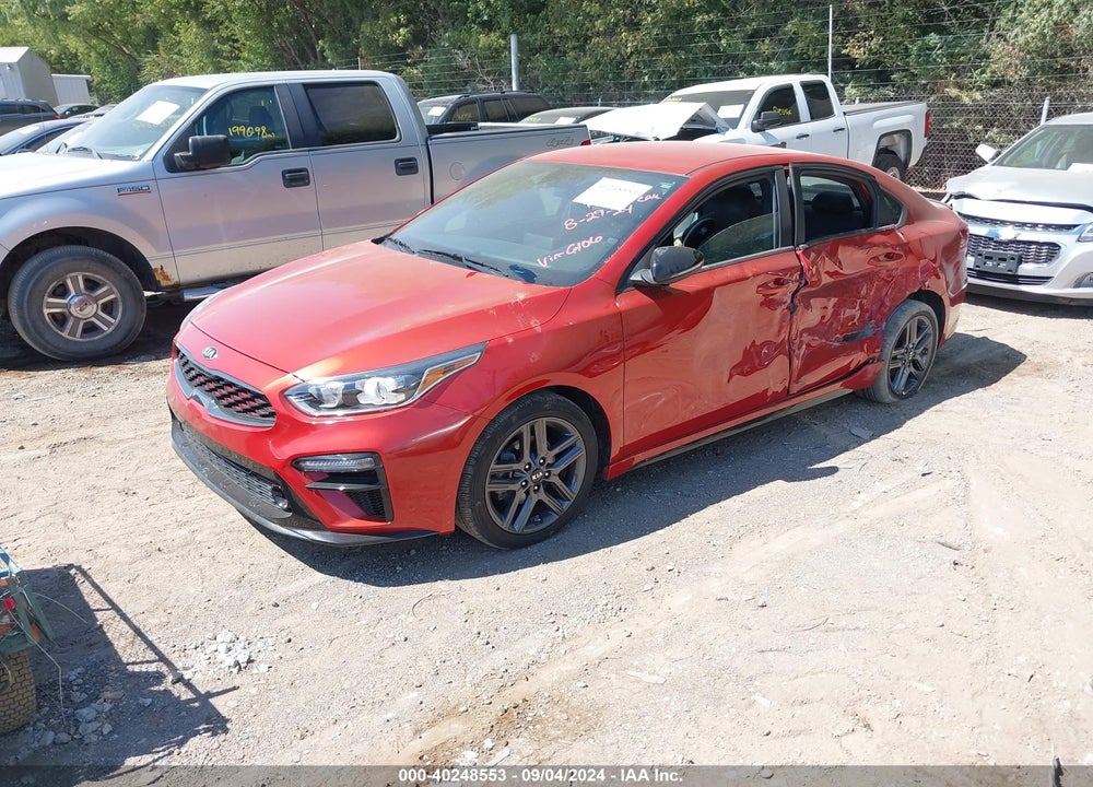 2021 KIA FORTE GT LINE VIN: 3KPF34AD6ME316106