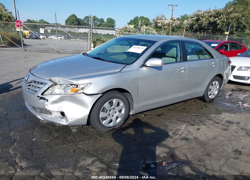 2010 TOYOTA CAMRY LE VIN: 4T1BF3EK2AU015527