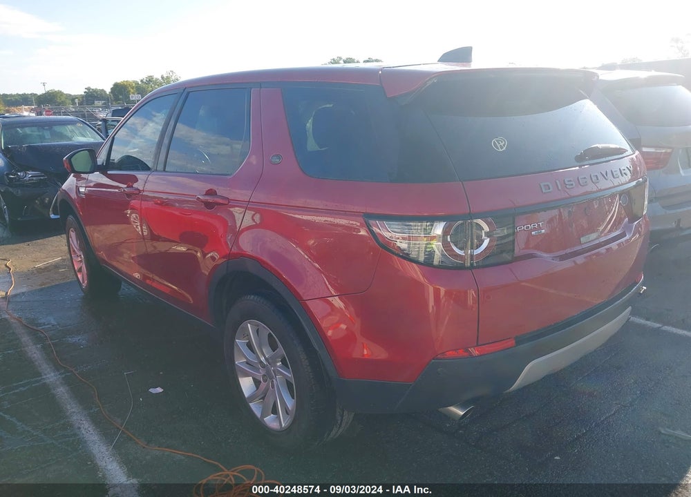 2019 LAND ROVER DISCOVERY SPORT HSE/LANDMARK EDITION VIN: SALCR2FX7KH793815