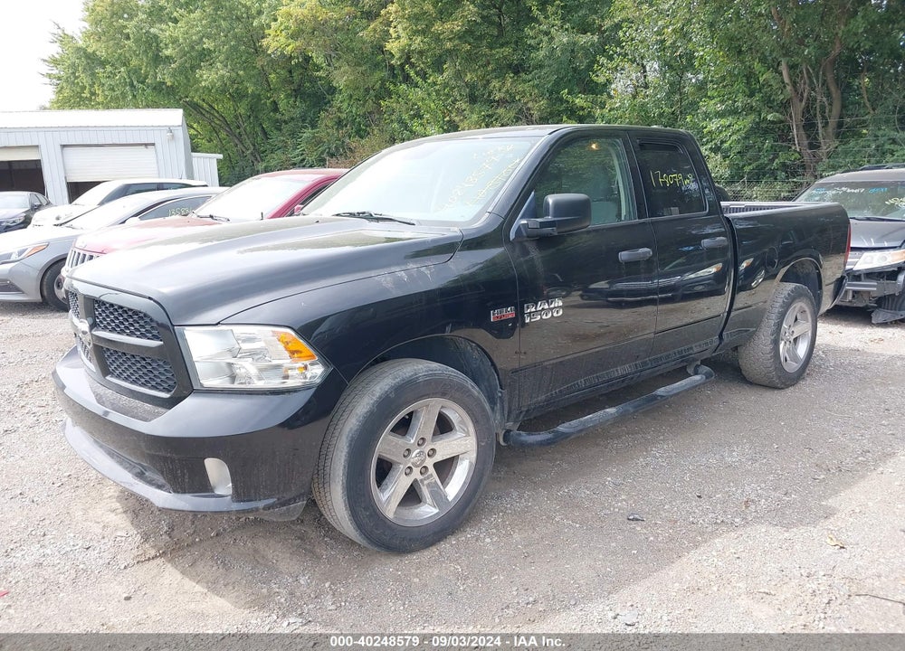 2017 RAM 1500 EXPRESS QUAD CAB 4X4 6'4 BOX VIN: 1C6RR7FT7HS633206