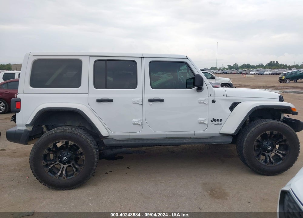 2021 JEEP WRANGLER UNLIMITED SAHARA ALTITUDE 4X4 VIN: 1C4HJXEG9MW511420