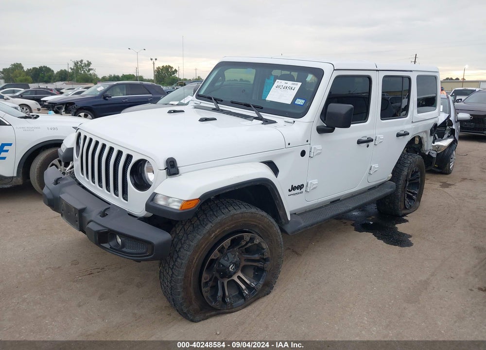 2021 JEEP WRANGLER UNLIMITED SAHARA ALTITUDE 4X4 VIN: 1C4HJXEG9MW511420