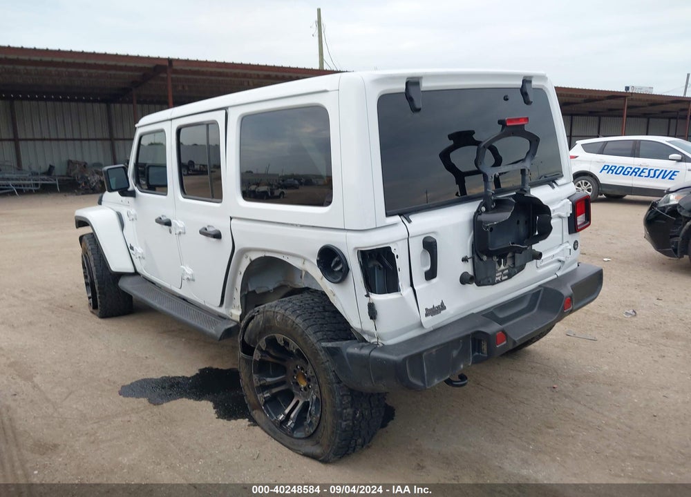 2021 JEEP WRANGLER UNLIMITED SAHARA ALTITUDE 4X4 VIN: 1C4HJXEG9MW511420