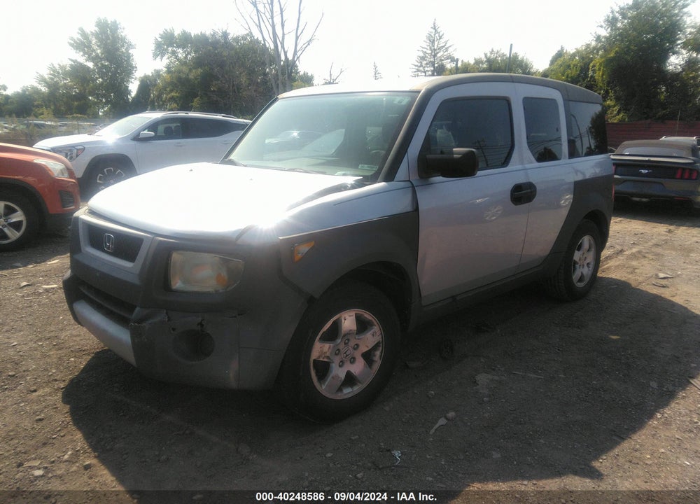 2004 HONDA ELEMENT EX VIN: 5J6YH28574L010207