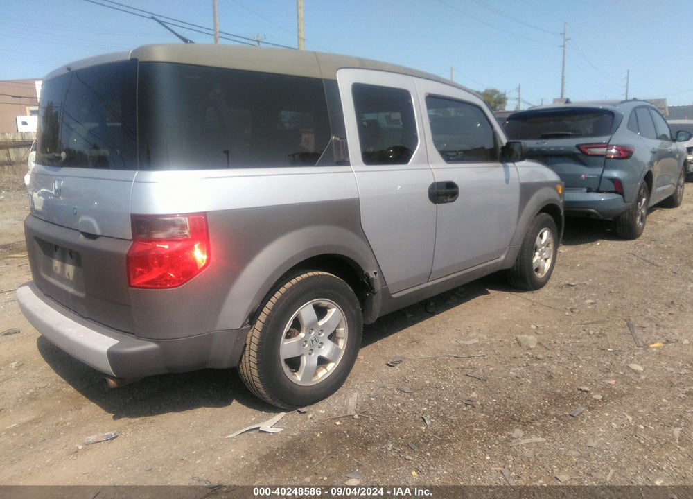 2004 HONDA ELEMENT EX VIN: 5J6YH28574L010207