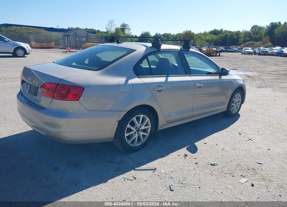 2012 VOLKSWAGEN JETTA VIN: 3VWDP7AJ5CM462209