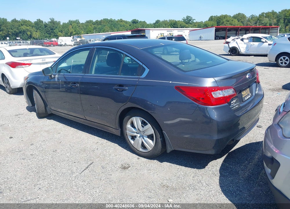 2016 SUBARU LEGACY 2.5I VIN: 4S3BNAA62G3055030