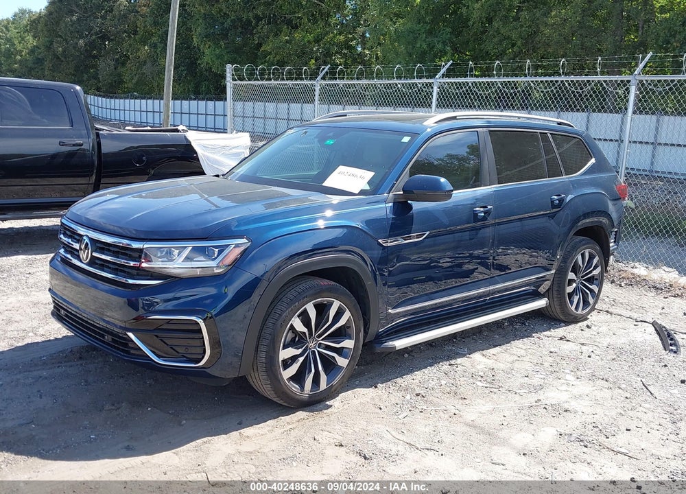 2021 VOLKSWAGEN ATLAS 3.6L V6 SEL R-LINE VIN: 1V2CR2CAXMC570464