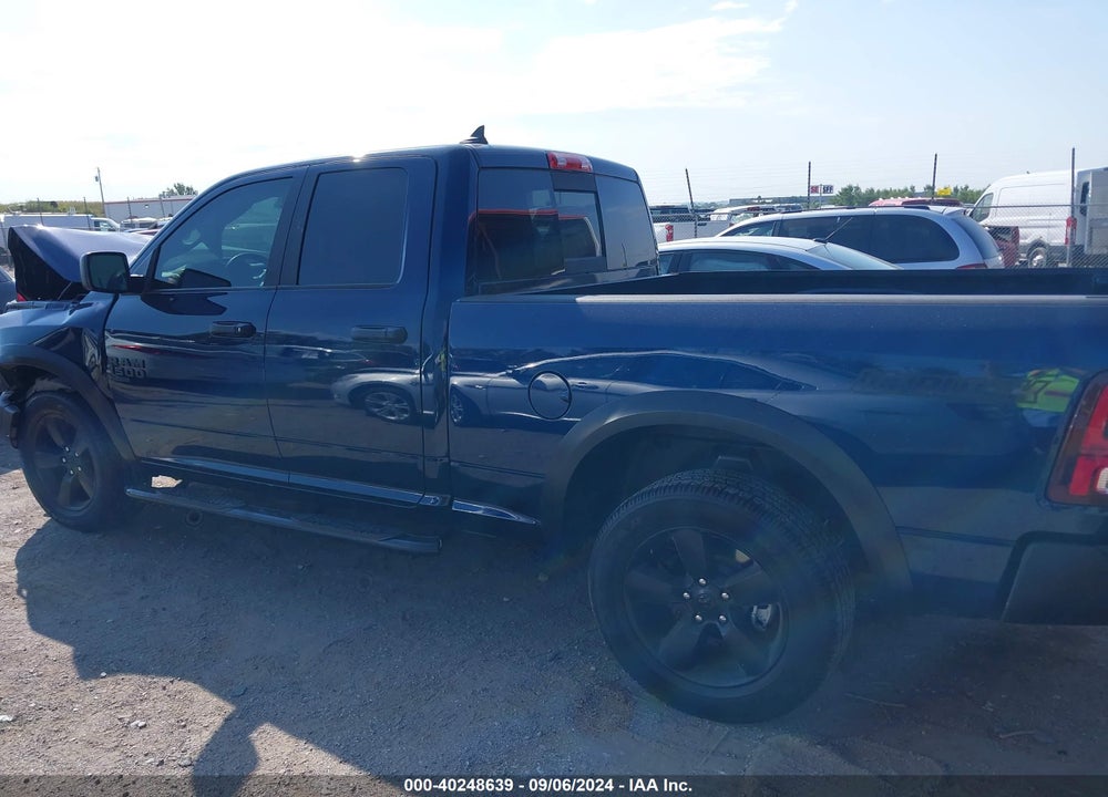 2020 RAM 1500 CLASSIC WARLOCK QUAD CAB 4X4 6'4 BOX VIN: 1C6RR7GG5LS122877
