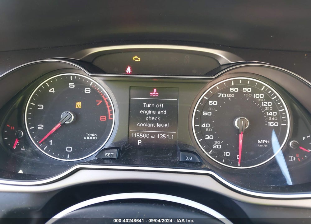 2014 AUDI A4 2.0T PREMIUM VIN: WAUFFAFL6EA081147