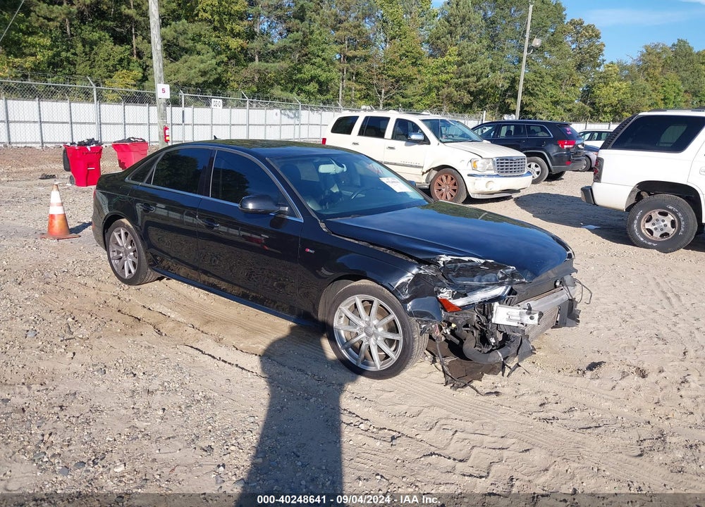 2014 AUDI A4 2.0T PREMIUM VIN: WAUFFAFL6EA081147