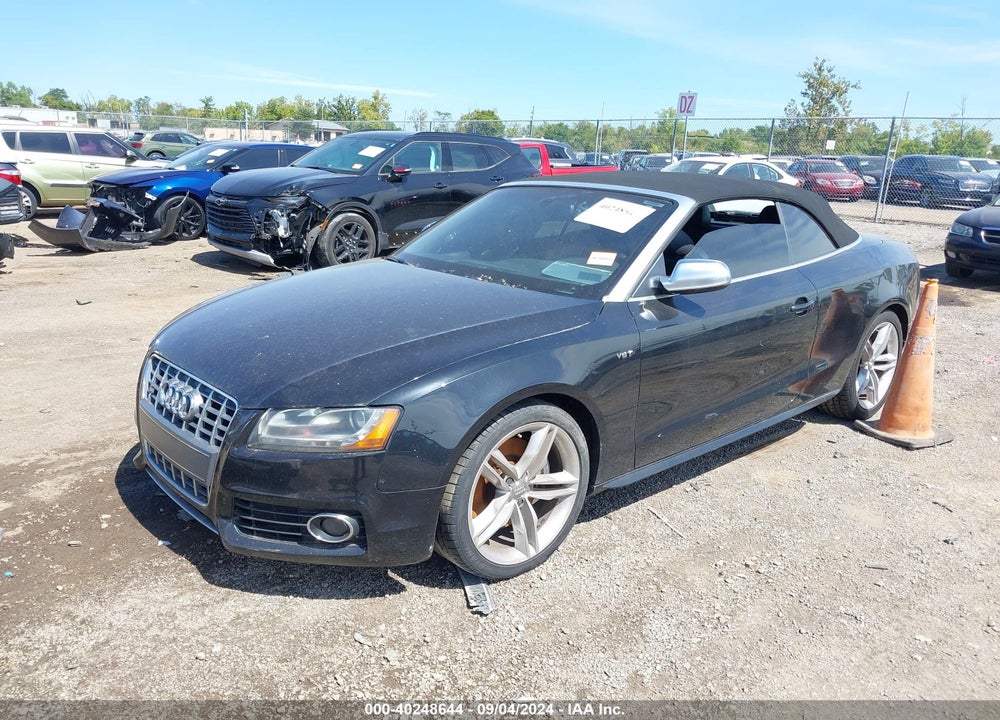 2011 AUDI S5 3.0 PREMIUM PLUS VIN: WAUCGAFH9BN009150