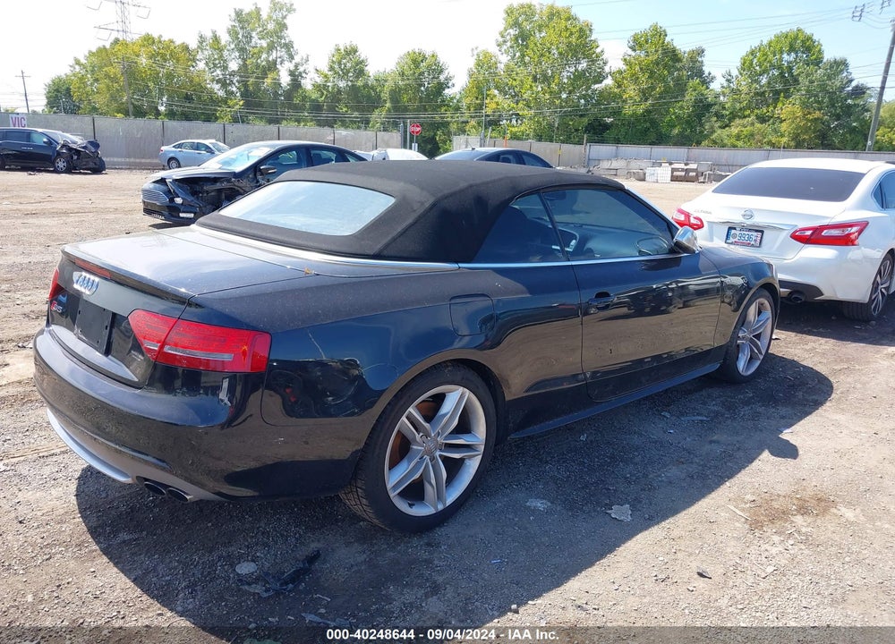 2011 AUDI S5 3.0 PREMIUM PLUS VIN: WAUCGAFH9BN009150