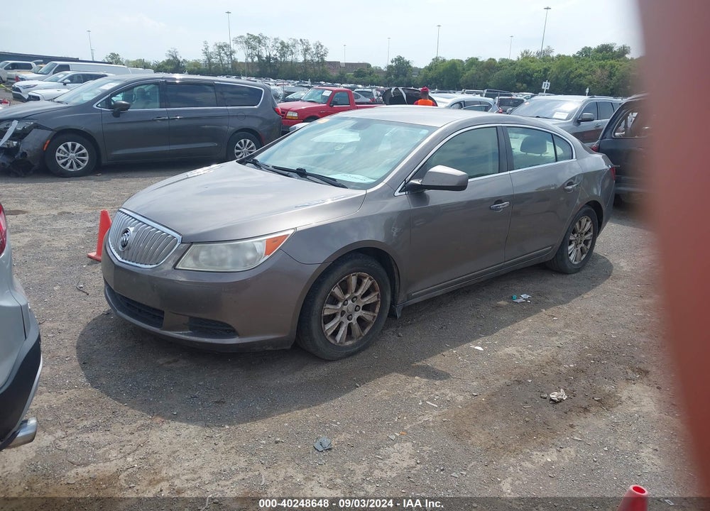 2012 BUICK LACROSSE CONVENIENCE GROUP VIN: 1G4GB5G32CF169696
