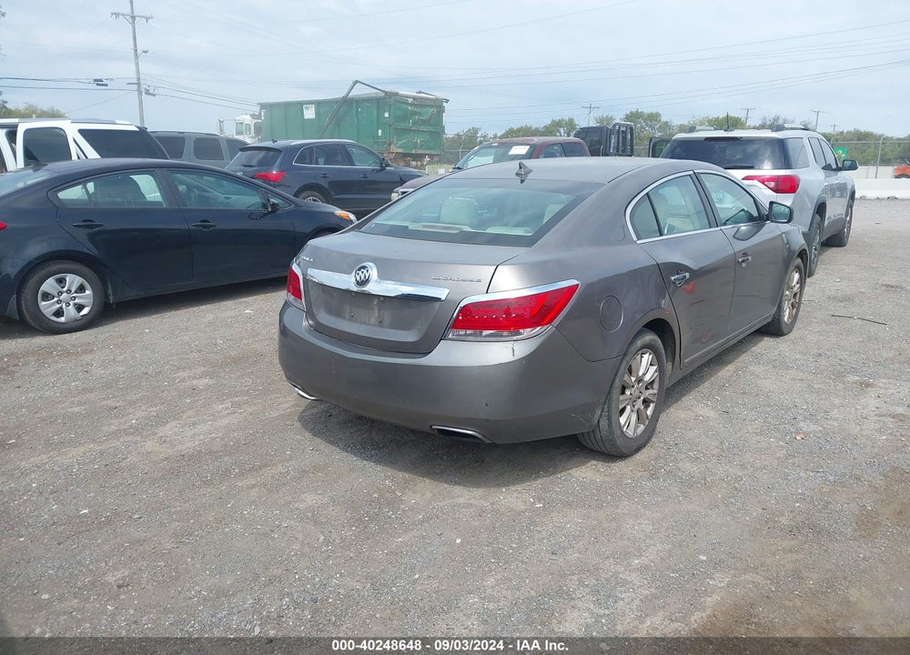 2012 BUICK LACROSSE CONVENIENCE GROUP VIN: 1G4GB5G32CF169696