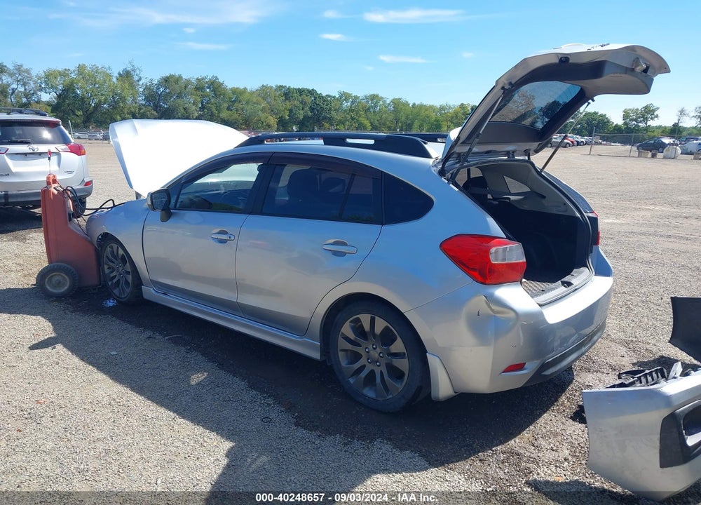 2012 SUBARU IMPREZA 2.0I SPORT PREMIUM VIN: JF1GPAL61CH229055