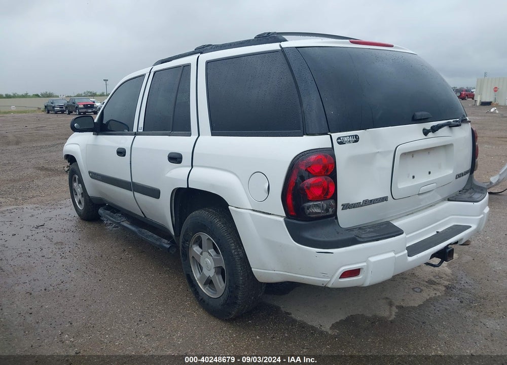 2004 CHEVROLET TRAILBLAZER LS VIN: 1GNDS13S042291230