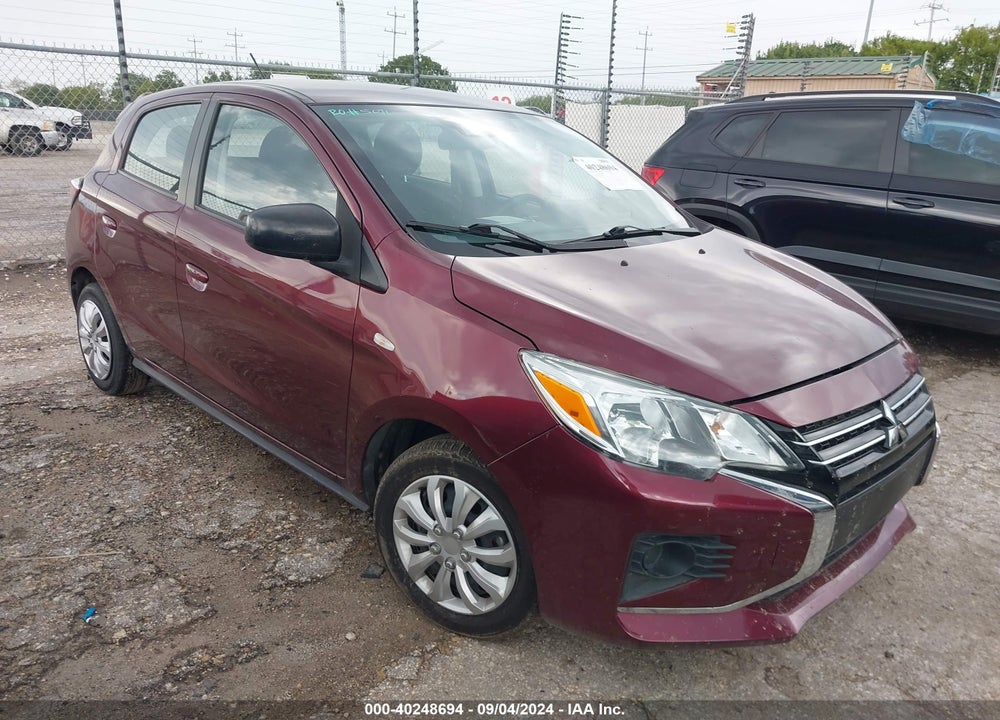 2021 MITSUBISHI MIRAGE CARBONITE EDITION/ES/LE VIN: ML32AUHJ8MH014085