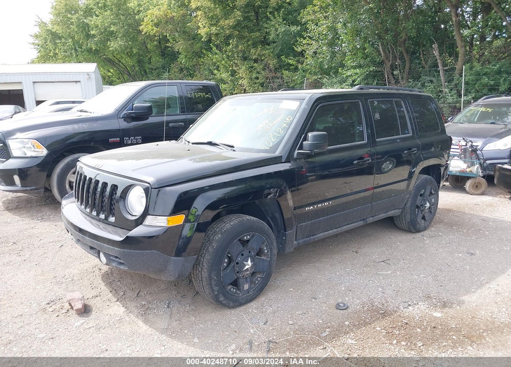 2014 JEEP PATRIOT LATITUDE VIN: 1C4NJRFB3ED762240