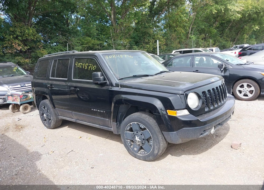 2014 JEEP PATRIOT LATITUDE VIN: 1C4NJRFB3ED762240