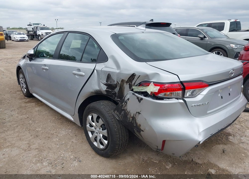 2024 TOYOTA COROLLA LE VIN: 5YFB4MDEXRP181847