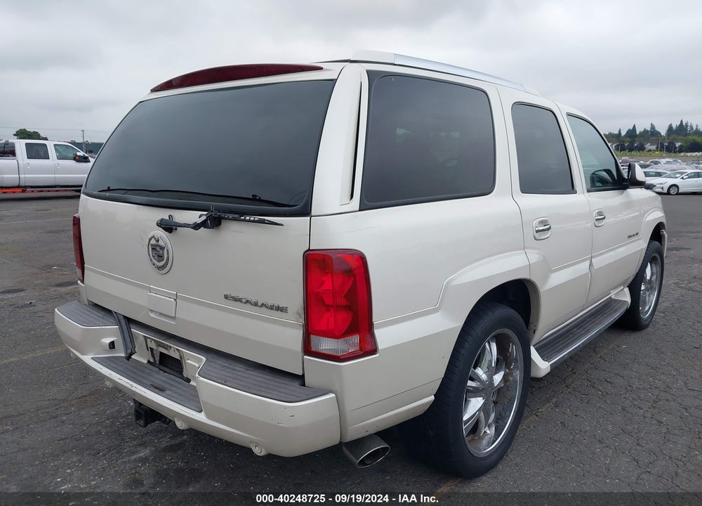 2004 CADILLAC ESCALADE STANDARD VIN: 1GYEK63N84R118772