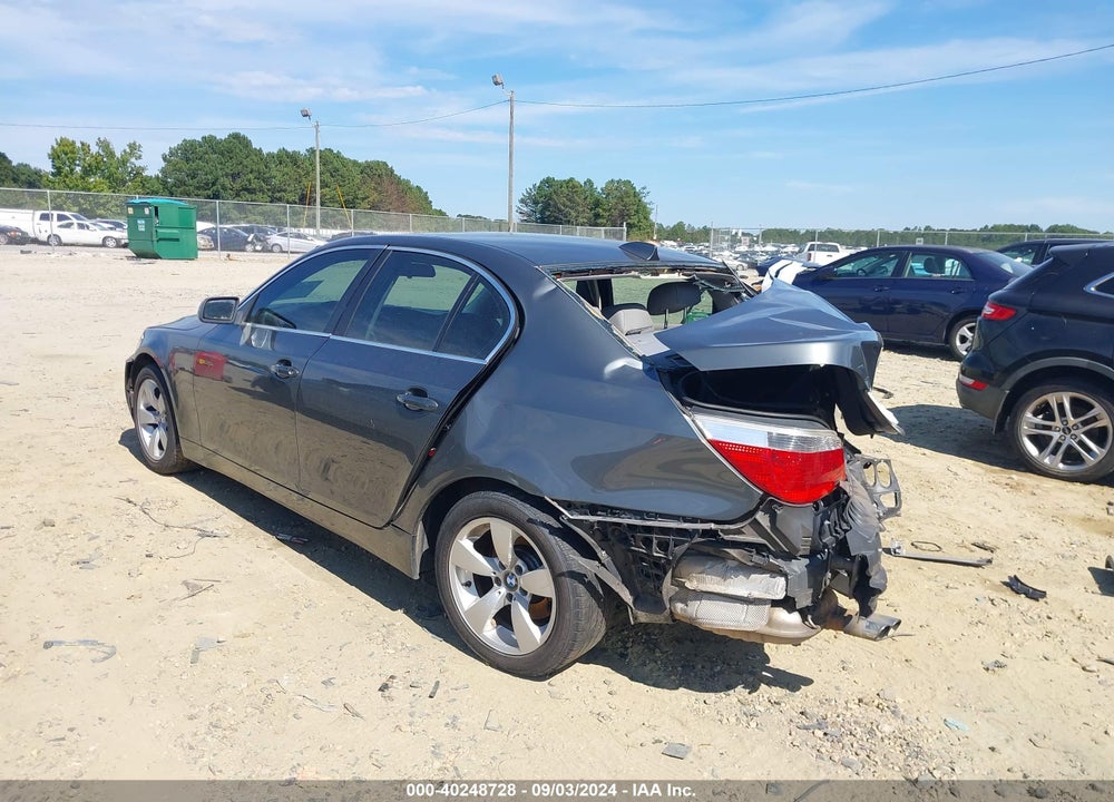 2005 BMW 525I VIN: WBANA53575B863250