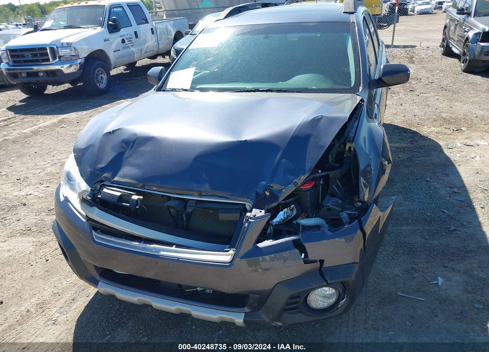 2013 SUBARU OUTBACK 2.5I LIMITED VIN: 4S4BRBLC4D3295622