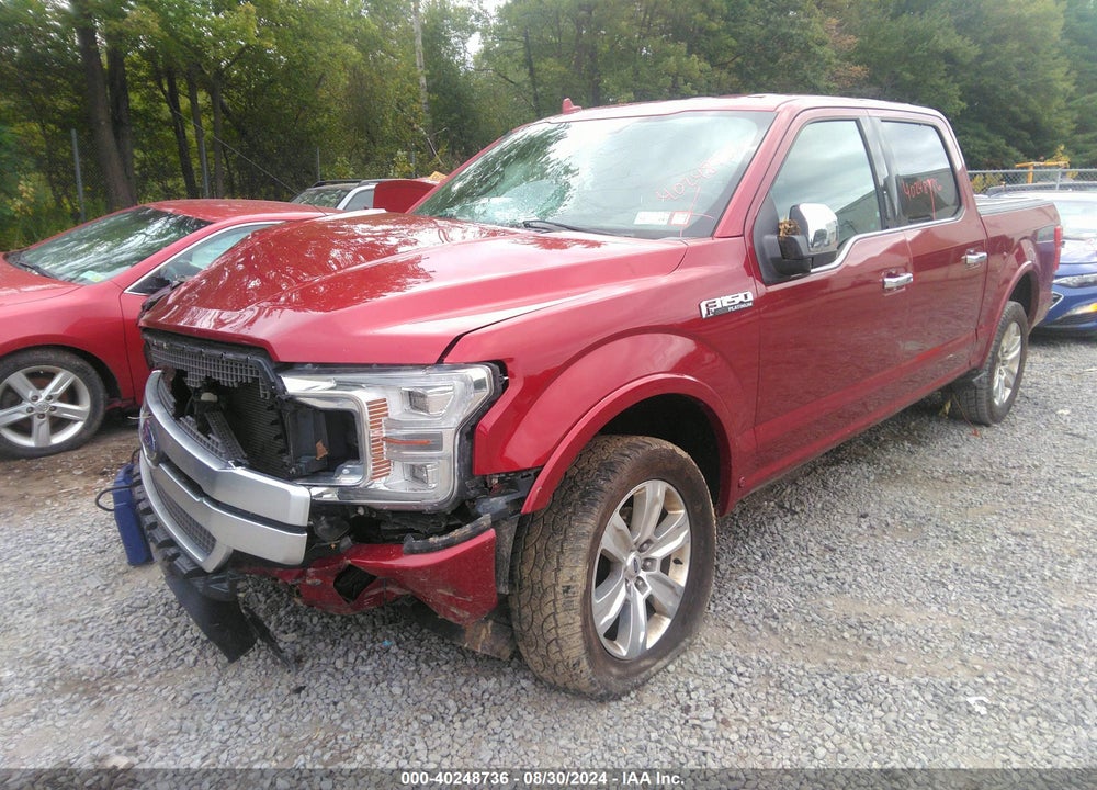 2018 FORD F-150 PLATINUM VIN: 1FTEW1EG5JFA59186