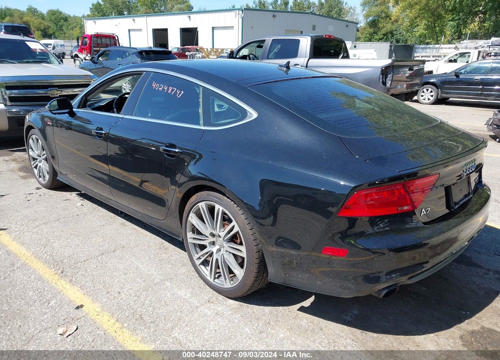 2012 AUDI A7 PREMIUM VIN: WAU2GAFC2CN050379