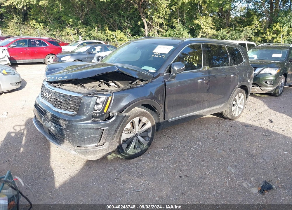 2022 KIA TELLURIDE EX VIN: 5XYP34HC0NG259455