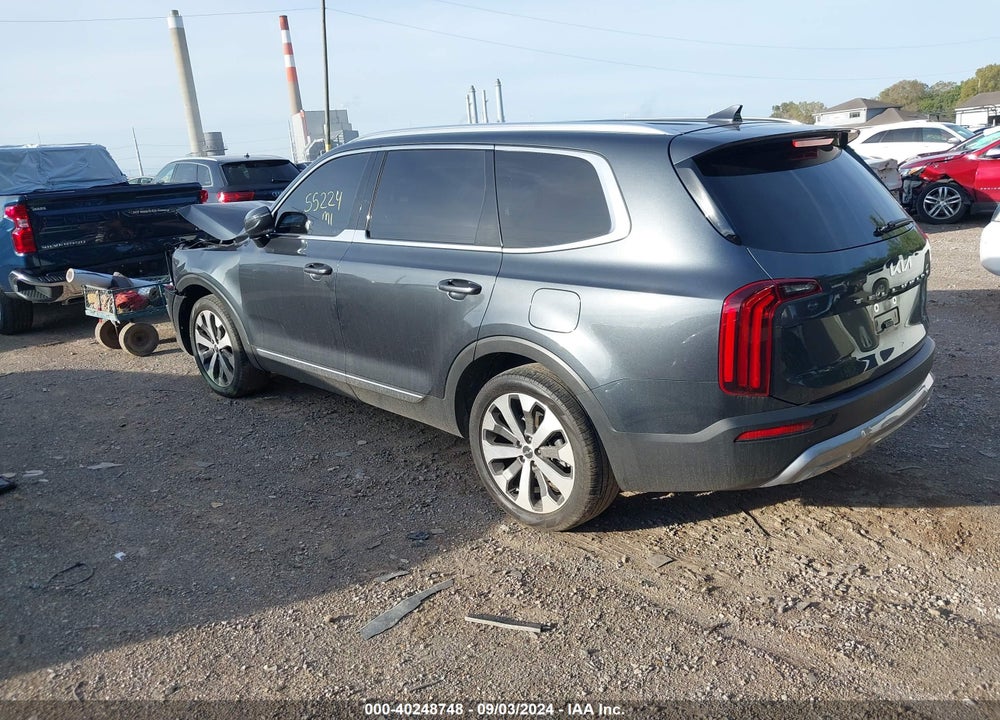 2022 KIA TELLURIDE EX VIN: 5XYP34HC0NG259455