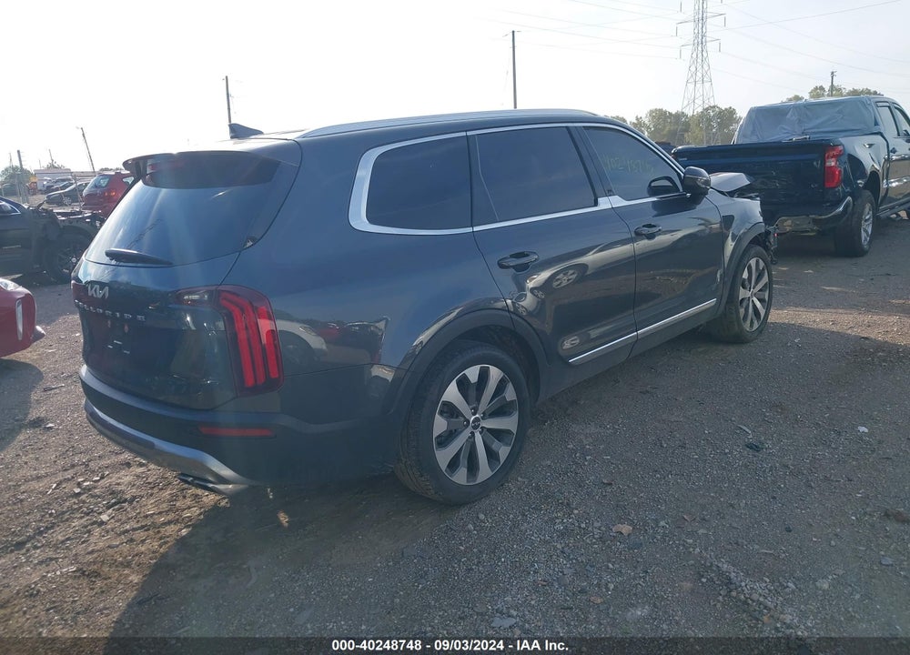 2022 KIA TELLURIDE EX VIN: 5XYP34HC0NG259455