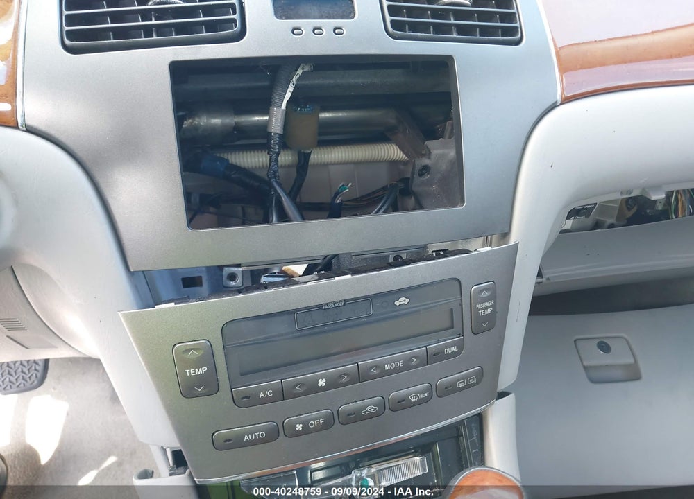 2006 LEXUS ES 330 VIN: JTHBA30G365171050
