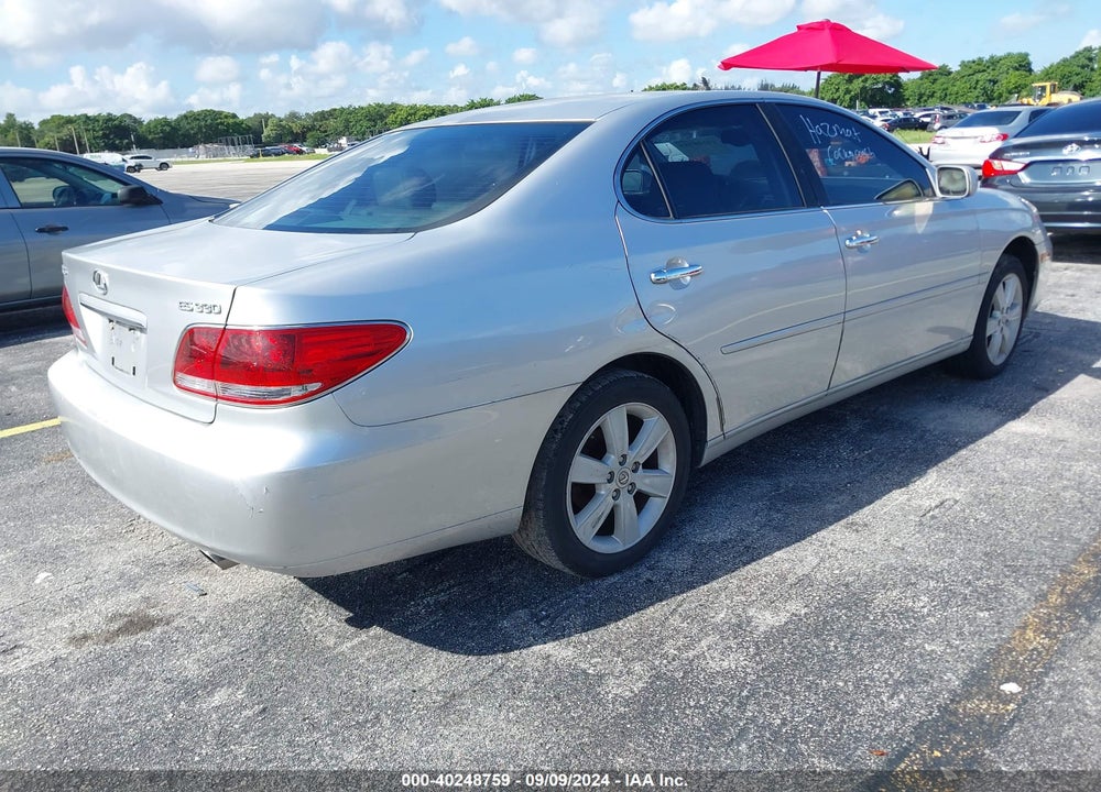2006 LEXUS ES 330 VIN: JTHBA30G365171050