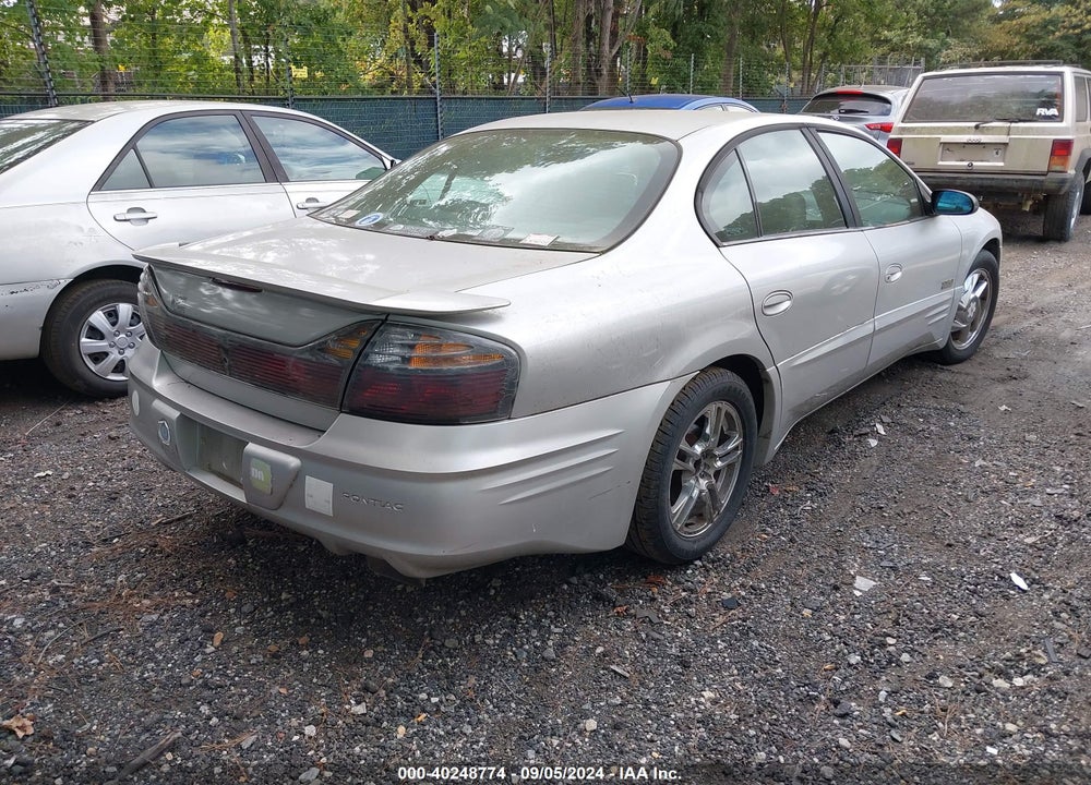 2000 PONTIAC BONNEVILLE SSEI VIN: 1G2HZ5413Y4201117