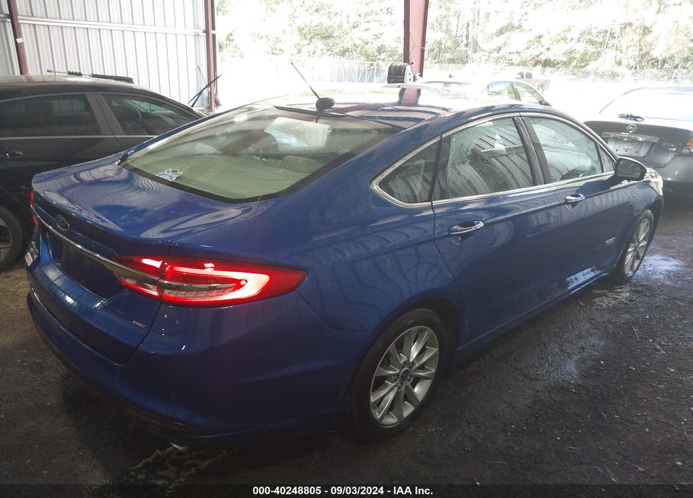 2017 FORD FUSION ENERGI VIN: 3FA6P0PU0HR270815
