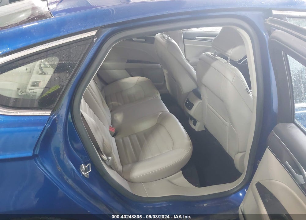 2017 FORD FUSION ENERGI VIN: 3FA6P0PU0HR270815