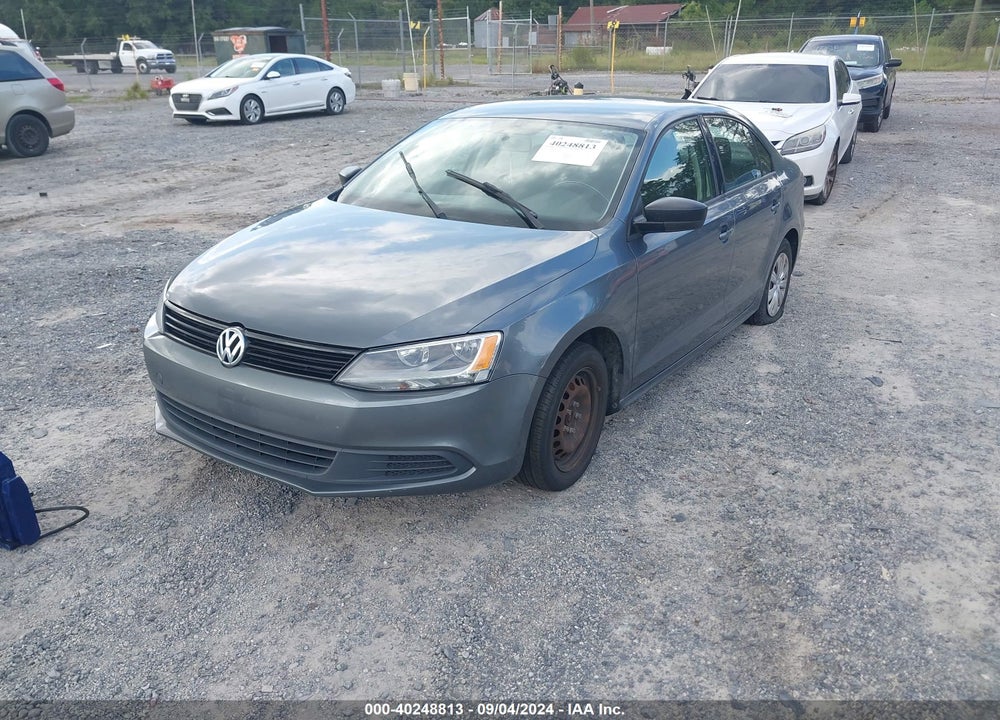 2012 VOLKSWAGEN JETTA 2.0L S VIN: 3VW2K7AJ8CM418517