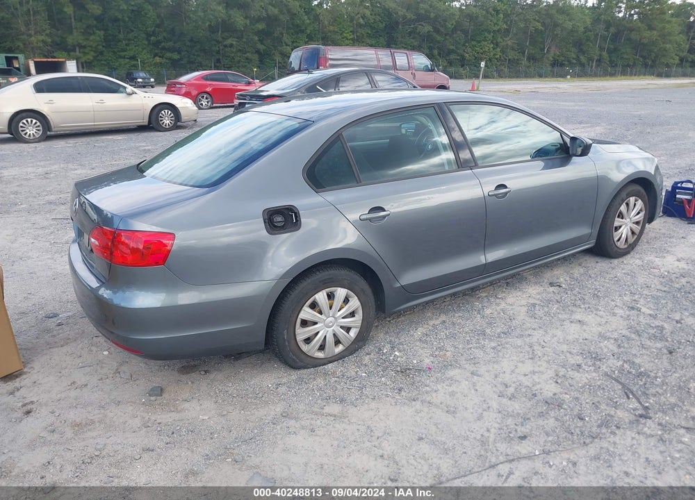 2012 VOLKSWAGEN JETTA 2.0L S VIN: 3VW2K7AJ8CM418517